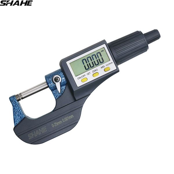 shahe 0-25/25-50/50-75/100 mm micron digital outside micrometer electronic micrometer gauge 0.001 mm digital tools caliper
shahe 0-25/25-50/50-75/100 mm micron digital outside micrometer electronic micrometer gauge 0.001 mm digital tools caliper