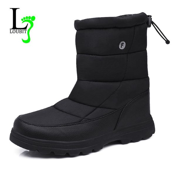 men snow boots waterproof winter warm shoes with fur male ankle boots plush canvas sneakers flats 2019 man footwear botas hombre, Black
men snow boots waterproof winter warm shoes with fur male ankle boots plush canvas sneakers flats 2019 man footwear botas hombre, Black