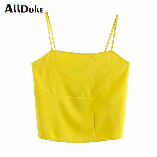 alldoke yellow casual crop women summer strap sleeveless backless cropped feminina streetwear camis femme, White
alldoke yellow casual crop women summer strap sleeveless backless cropped feminina streetwear camis femme, White