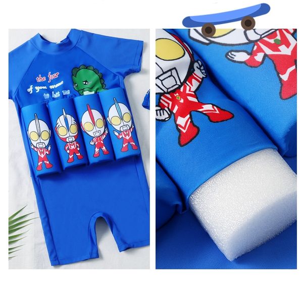 boy one piece suit buoyancy swimsuit 1-7 year children short sleeve cartoon swimwear kid swimming suit bathing suit children's swimwear 
boy one piece suit buoyancy swimsuit 1-7 year children short sleeve cartoon swimwear kid swimming suit bathing suit children's swimwear
