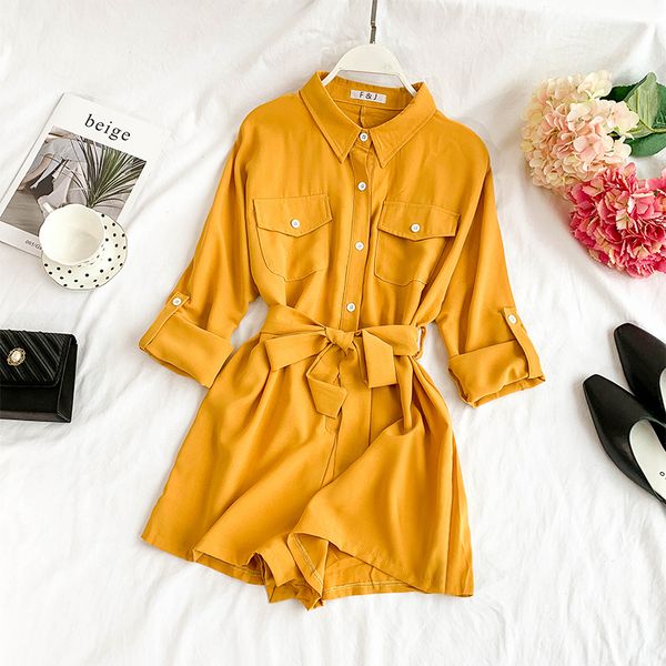 summer fashion women rompers 2019 long sleeve chiffon slim shorts playsuits female bodycon jumpsuit girls bodysuits overalls, Black;white
summer fashion women rompers 2019 long sleeve chiffon slim shorts playsuits female bodycon jumpsuit girls bodysuits overalls, Black;white