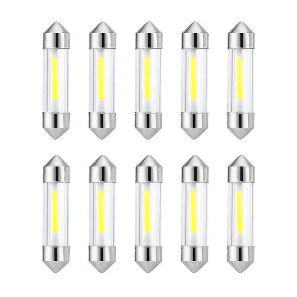 10 pieces c5w cob car led bulbs interior festoon dome reading light 41mm 39mm 36mm 31mm source white side license plate lamp 12v
10 pieces c5w cob car led bulbs interior festoon dome reading light 41mm 39mm 36mm 31mm source white side license plate lamp 12v