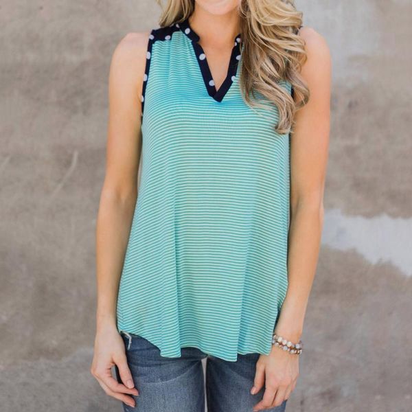 women's blouses & shirts summer sleeveless blouse women striped patchwork tunic tank womens clothes casual shirt blusas mujer 2021, White
women's blouses & shirts summer sleeveless blouse women striped patchwork tunic tank womens clothes casual shirt blusas mujer 2021, White