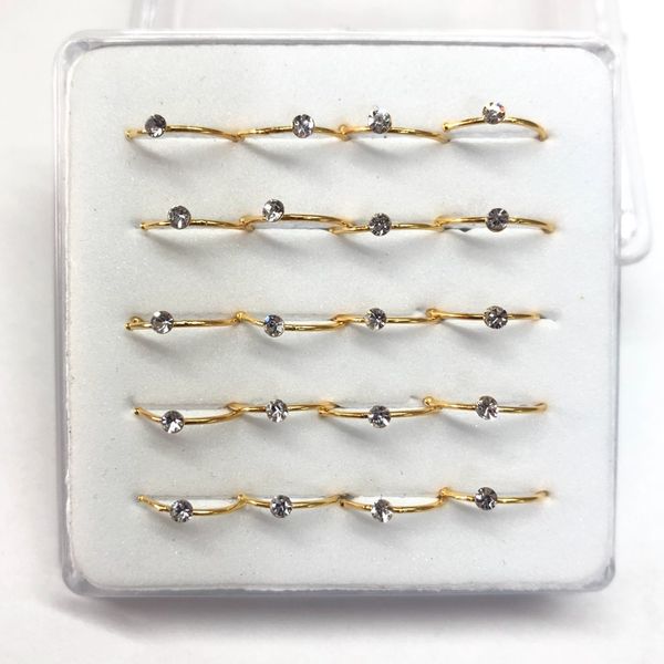 20pcs/set gold color nose rings hoop cz zircon ring cartilage 10mm earring 925 sterling silver women's body piercing jewelry, Slivery;golden
20pcs/set gold color nose rings hoop cz zircon ring cartilage 10mm earring 925 sterling silver women's body piercing jewelry, Slivery;golden