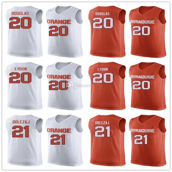 syracuse orange college #20 sherman douglas basketball jersey tyler lydon #21 marek dolezaj mens stitched custom number name jerseys, Black;red
syracuse orange college #20 sherman douglas basketball jersey tyler lydon #21 marek dolezaj mens stitched custom number name jerseys, Black;red