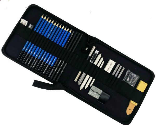 48 pcs sketch pencil set professional sketching drawing kit wood pencil bags for painter school students art supplies
48 pcs sketch pencil set professional sketching drawing kit wood pencil bags for painter school students art supplies