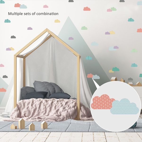 6pcs/set nordic style color cloud wall stickers room background furniture decor stickers transparent wallpaper home supplies
6pcs/set nordic style color cloud wall stickers room background furniture decor stickers transparent wallpaper home supplies