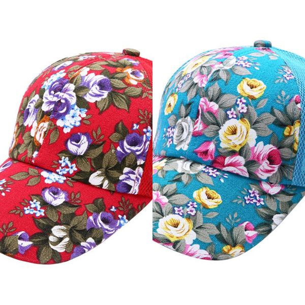 6 colors summer women female floral hat baseball cap mesh cool cap sports leisure sun visor sun hat snapback, Blue;gray
6 colors summer women female floral hat baseball cap mesh cool cap sports leisure sun visor sun hat snapback, Blue;gray