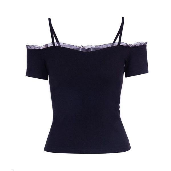 women designer shirt women women t shirt short black lace gothic bandage mesh backless hollow female goth punk summer, White
women designer shirt women women t shirt short black lace gothic bandage mesh backless hollow female goth punk summer, White