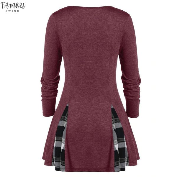 5xl women plus size tunic dress winter autumn buttoned plaid print long sleeve dress casual o neck shirt dress vestidos mujer, Black;gray
5xl women plus size tunic dress winter autumn buttoned plaid print long sleeve dress casual o neck shirt dress vestidos mujer, Black;gray