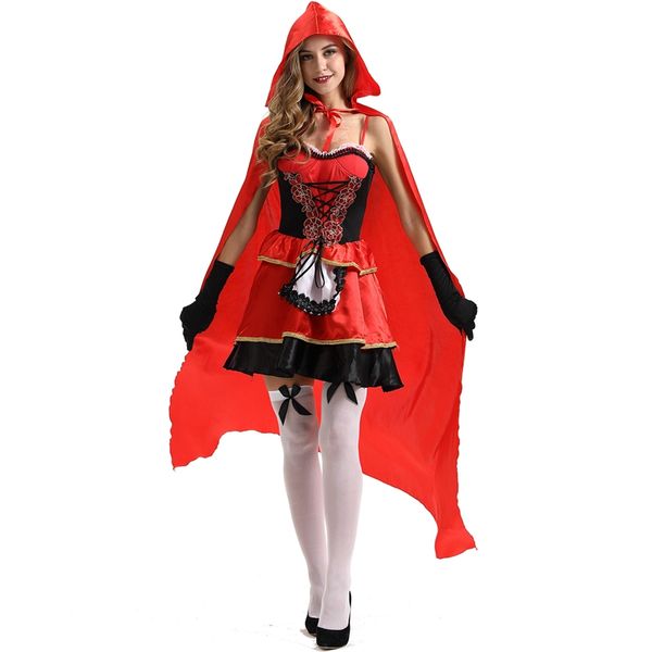 halloween theme clothing europe and america ladies cloak queen little red riding hood costume cosplay party stage clothes ing, Black;red
halloween theme clothing europe and america ladies cloak queen little red riding hood costume cosplay party stage clothes ing, Black;red