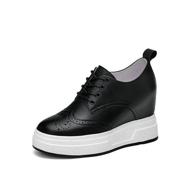 women genuine leather black white colors pumps round toe lace up spring autumn wedges high heel shoes woman basic pumps
women genuine leather black white colors pumps round toe lace up spring autumn wedges high heel shoes woman basic pumps