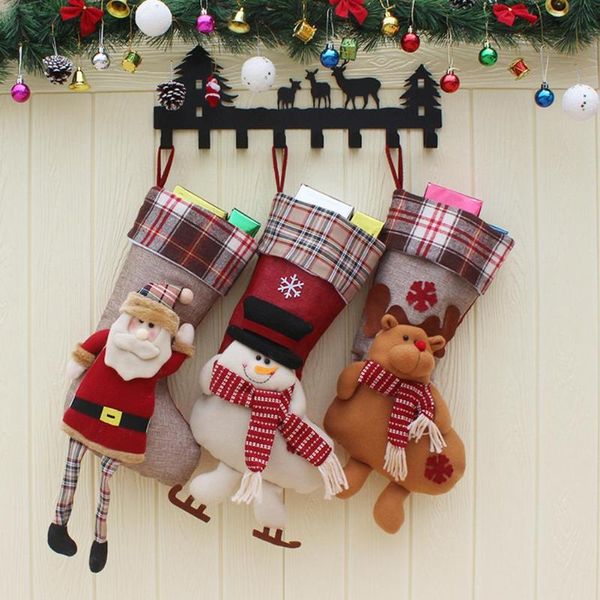 3pcs large christmas stocking santa claus sock gift holder christmas tree decoration new year gift candy bags hanging ornaments
3pcs large christmas stocking santa claus sock gift holder christmas tree decoration new year gift candy bags hanging ornaments