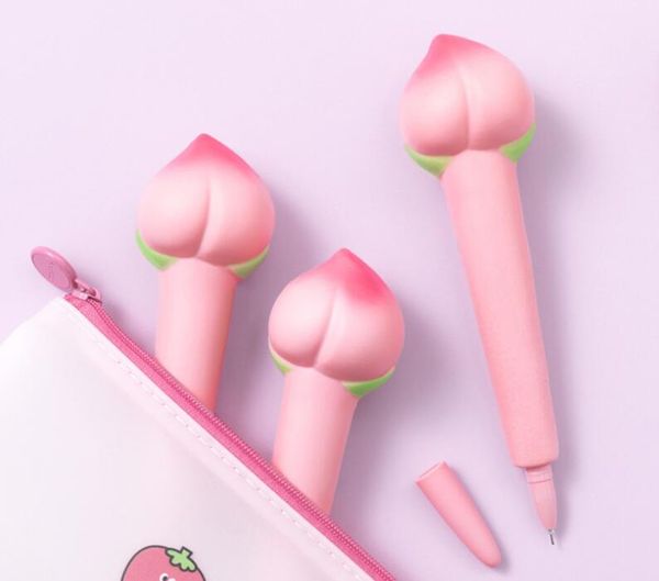 1pc creative soft gel pens peach pineapple decompression pen 0.5mm school stationery office zakka supplies kids gift (-4040
1pc creative soft gel pens peach pineapple decompression pen 0.5mm school stationery office zakka supplies kids gift (-4040