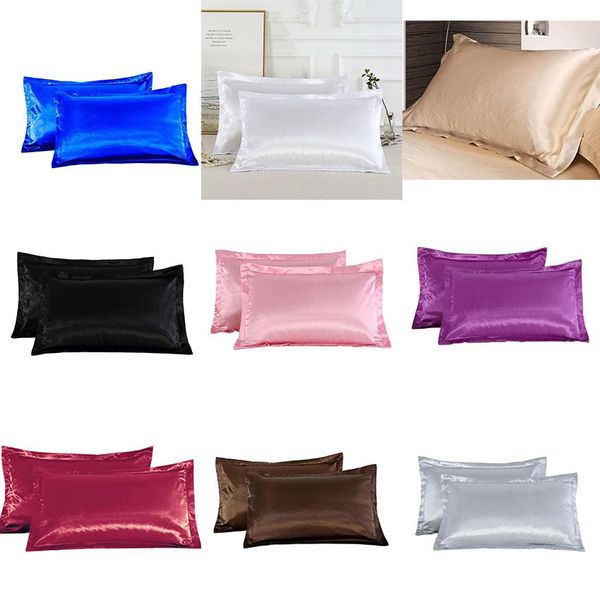 luxury home decor cushion covers smooth solid queen standard silk satin pillow case bedding rectangle pillowcase home textile 74*48cm
luxury home decor cushion covers smooth solid queen standard silk satin pillow case bedding rectangle pillowcase home textile 74*48cm