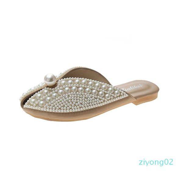 mules for women 2020 slippers casual cover toe shoes loafers pantofle low slides string bead luxury new flat peep summer z02, Black
mules for women 2020 slippers casual cover toe shoes loafers pantofle low slides string bead luxury new flat peep summer z02, Black