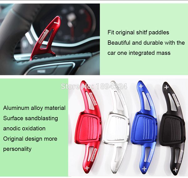 2pcs aluminum car steering wheel shift paddle shifter extension for audi q7 2016-20108
2pcs aluminum car steering wheel shift paddle shifter extension for audi q7 2016-20108
