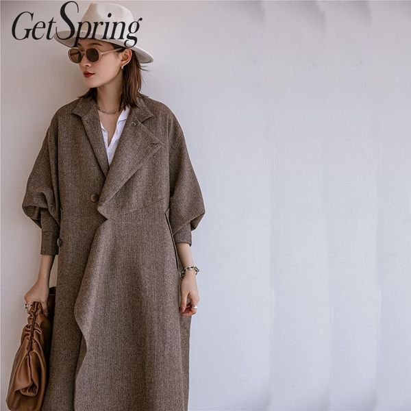 women's wool & blends getspring women woolen coat batwing sleeve plus size warm iiiing vintage long woman winter coats 2021, Black
women's wool & blends getspring women woolen coat batwing sleeve plus size warm iiiing vintage long woman winter coats 2021, Black