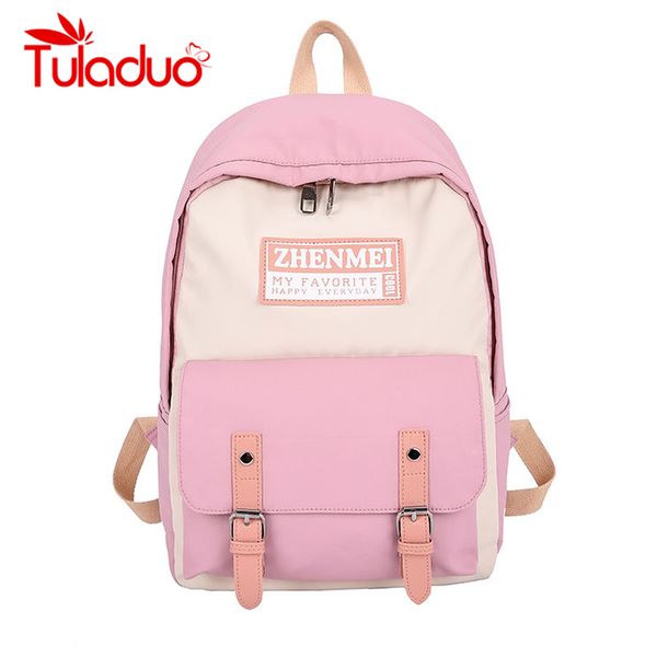 nylon women school backpacks anti theft patchwork waterproof bagpack school bags for teenage girls travel bag mochila feminina
nylon women school backpacks anti theft patchwork waterproof bagpack school bags for teenage girls travel bag mochila feminina