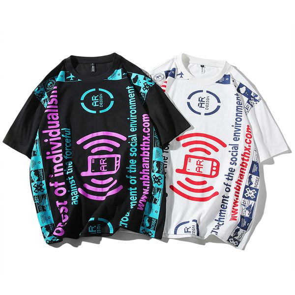 wifi print phone printing multi color men t shirt short sleeve funny oversized rock, White;black
wifi print phone printing multi color men t shirt short sleeve funny oversized rock, White;black