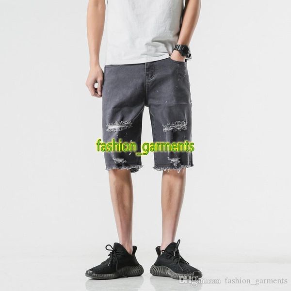 2019 new denim shorts mens summer trend shorts mens stylist pants student hole loose straight pants mens fashion jeans, Blue
2019 new denim shorts mens summer trend shorts mens stylist pants student hole loose straight pants mens fashion jeans, Blue