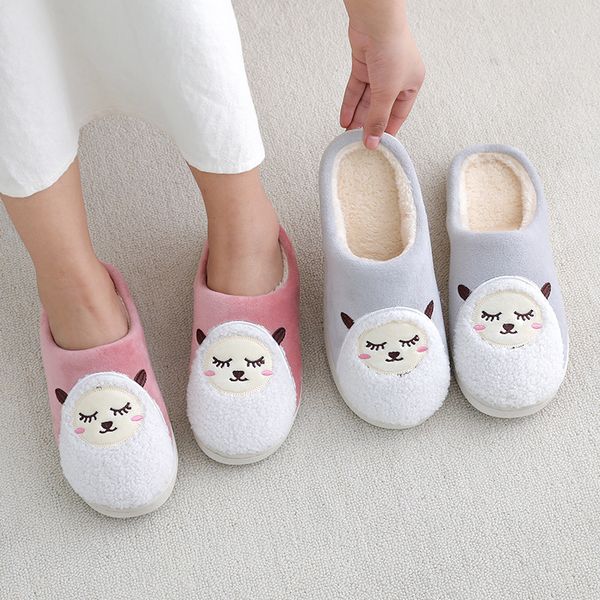 Fashion Winter Women Slippers Cartoon Sheep Home Fur Slippers Slip On Winter Warm House Shoes Men Women Indoor Outdoor Shoes
Fashion Winter Women Slippers Cartoon Sheep Home Fur Slippers Slip On Winter Warm House Shoes Men Women Indoor Outdoor Shoes
