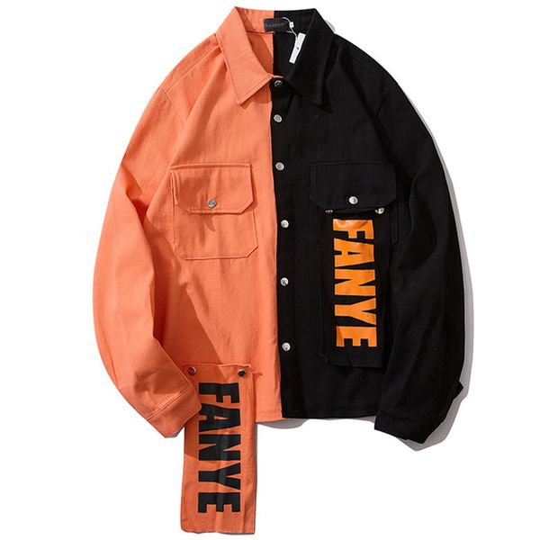 jackets men hit color men coats harajuku patchwork loose hip hop style button windbreaker casual streetwear autumn, Black;brown
jackets men hit color men coats harajuku patchwork loose hip hop style button windbreaker casual streetwear autumn, Black;brown