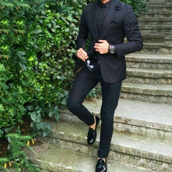 black groom tuxedos men suits for wedding classic man prom blazer costume homme 2piece coat pants slim fit terno masculino trajes de hombre, Black;gray
black groom tuxedos men suits for wedding classic man prom blazer costume homme 2piece coat pants slim fit terno masculino trajes de hombre, Black;gray