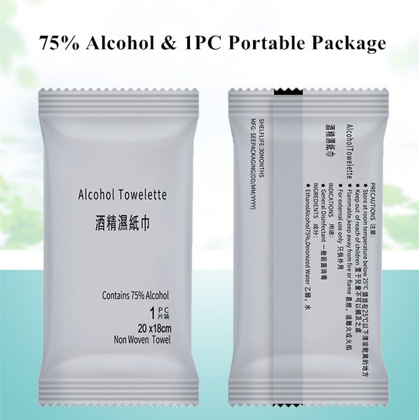 75% disposable alcohol wipes 200mm*180mm single piece portable disinfecting dipe antiseptic cleanser sterilization dhl ing
75% disposable alcohol wipes 200mm*180mm single piece portable disinfecting dipe antiseptic cleanser sterilization dhl ing