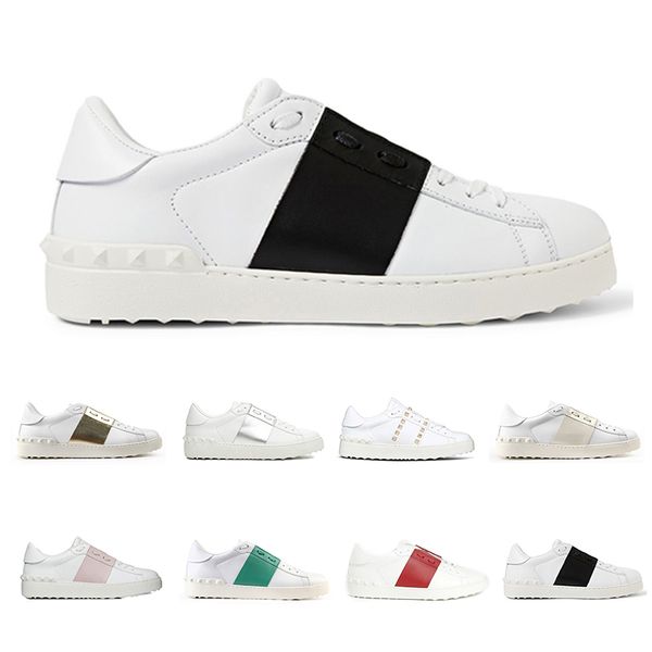 De igner hoe for men women rivet liver black green pink tripe leather walking ca ual hoe ize 36 46
De igner hoe for men women rivet liver black green pink tripe leather walking ca ual hoe ize 36 46