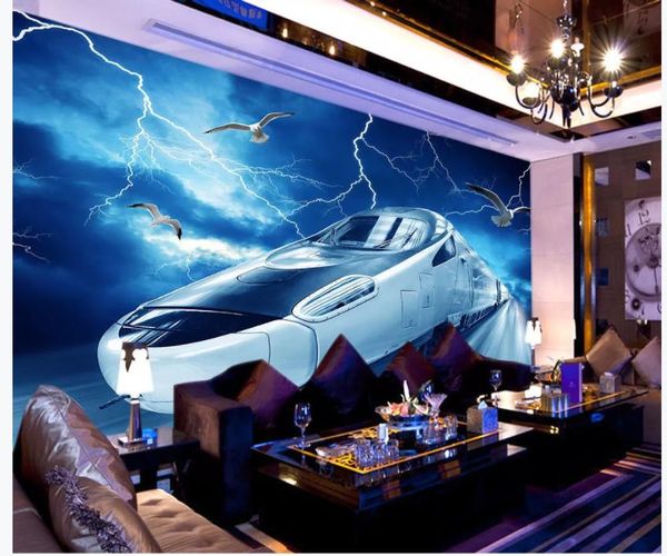 beautiful dream train tv background wall painting 3d murals wallpaper for living room
beautiful dream train tv background wall painting 3d murals wallpaper for living room