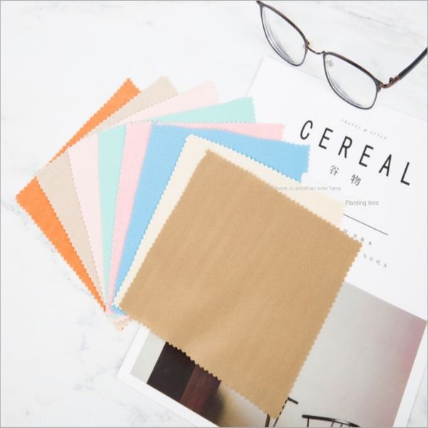 2019 thick 14*15 fine fiber single-sided velvet glasses glasses cloth lens wiping cloth, Blue
2019 thick 14*15 fine fiber single-sided velvet glasses glasses cloth lens wiping cloth, Blue