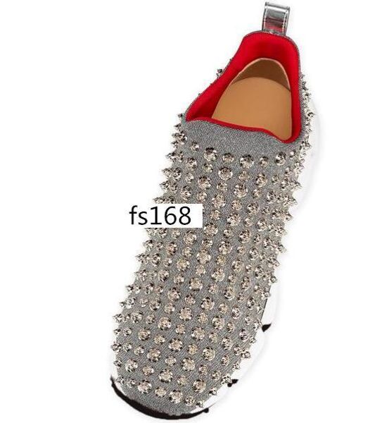 original box designer latest bottom sneakers sock donna flats with krystal spikes, red sole sneakers 2, Black
original box designer latest bottom sneakers sock donna flats with krystal spikes, red sole sneakers 2, Black