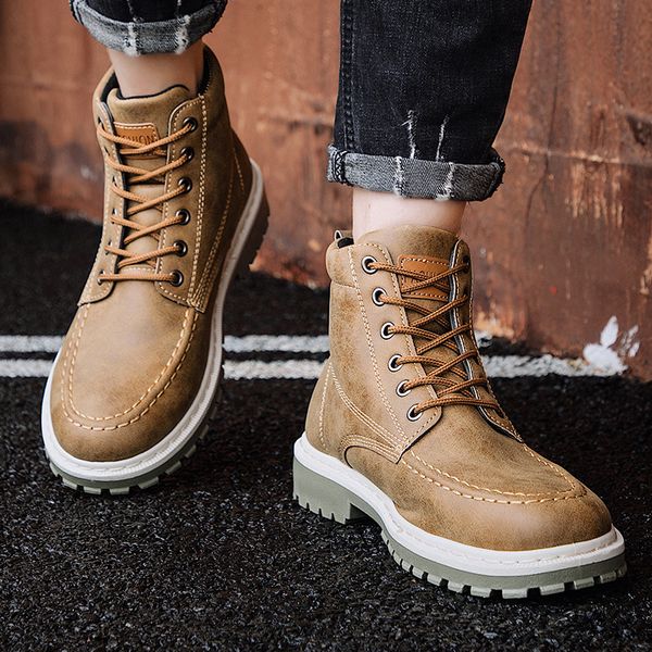 men boots autumn early winter boots men shoes cool young fashion street male footwear single ankle boot rtg5, Black
men boots autumn early winter boots men shoes cool young fashion street male footwear single ankle boot rtg5, Black