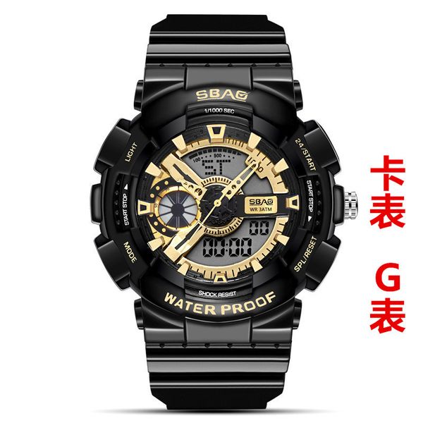 manufacturers card home western european watch black gold ga110 mens couple female student sports electronic watch, Slivery;brown
manufacturers card home western european watch black gold ga110 mens couple female student sports electronic watch, Slivery;brown