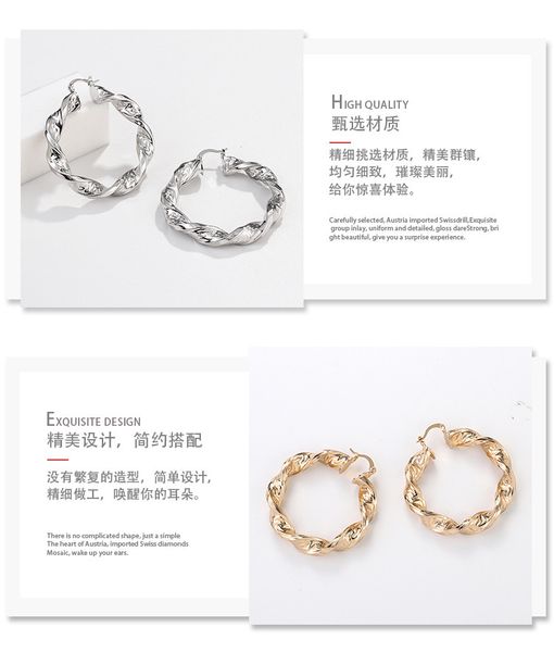 amazon crossborder ecommerce explosive earrings spot supply 18k gold exquisite earrings factory customized wholesale distribution, Golden;silver
amazon crossborder ecommerce explosive earrings spot supply 18k gold exquisite earrings factory customized wholesale distribution, Golden;silver