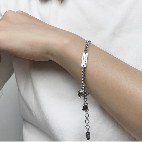 korean version of the new solid silver s925 silver elephant bracelet for woman fashion thai silver bracelet women's bracelet, Golden;silver
korean version of the new solid silver s925 silver elephant bracelet for woman fashion thai silver bracelet women's bracelet, Golden;silver