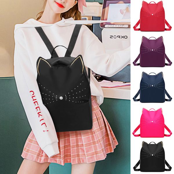 2019 new bagpack woman trendy cat ear shape backpack ladies cute campus style leisure backpack dropshipping mochila plecak
2019 new bagpack woman trendy cat ear shape backpack ladies cute campus style leisure backpack dropshipping mochila plecak