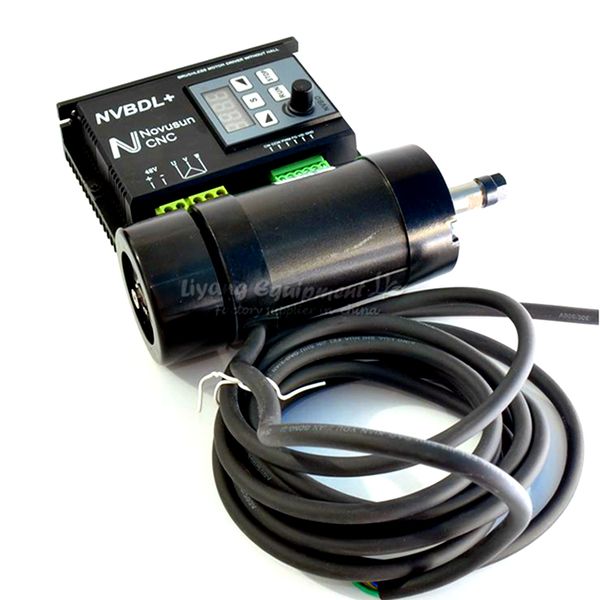 400w 48vdc motor air cooled spindle brushless er8 and 600w 60vdc brushless motor driver nvbdl without hall for diy cnc engraver
400w 48vdc motor air cooled spindle brushless er8 and 600w 60vdc brushless motor driver nvbdl without hall for diy cnc engraver