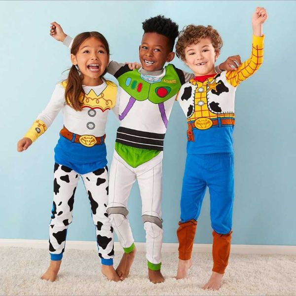 kids boy girl clothes pajamas set 100% cotton 2020 spring fall xmas children sleepwear 2 pieces +pants kid clothes pyjamas, Blue;red
kids boy girl clothes pajamas set 100% cotton 2020 spring fall xmas children sleepwear 2 pieces +pants kid clothes pyjamas, Blue;red