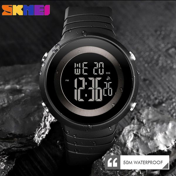 skmei simple men sports watches back light led 50m waterproof digital watch chronograph week wristwatches relogio masculino 1507 ly191213, Slivery;brown
skmei simple men sports watches back light led 50m waterproof digital watch chronograph week wristwatches relogio masculino 1507 ly191213, Slivery;brown
