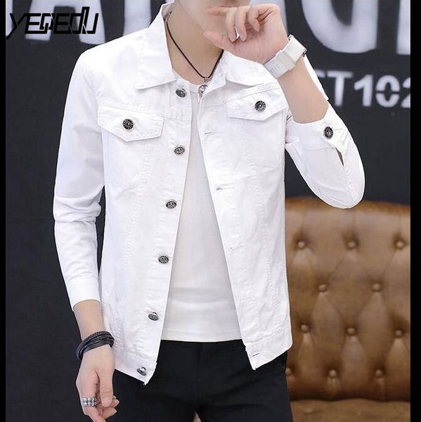 #7404 2019 spring windbreaker casual slim denim jacket men jeans jacket short white/black/red coat streetwear bomber, Black;brown
#7404 2019 spring windbreaker casual slim denim jacket men jeans jacket short white/black/red coat streetwear bomber, Black;brown