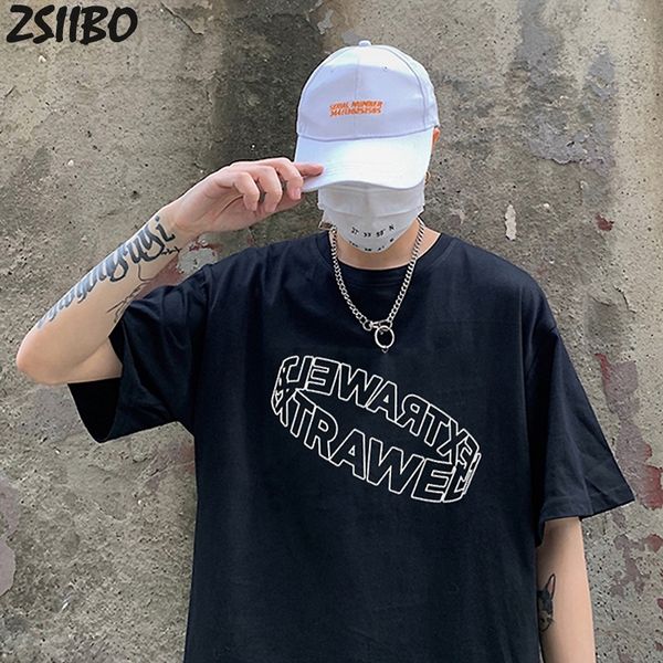 men's tshirt vaporwave t shirt funny printed harajuk twisted letters short sleeve t shirt hiphop streetwear t-shirt men tee, White;black
men's tshirt vaporwave t shirt funny printed harajuk twisted letters short sleeve t shirt hiphop streetwear t-shirt men tee, White;black