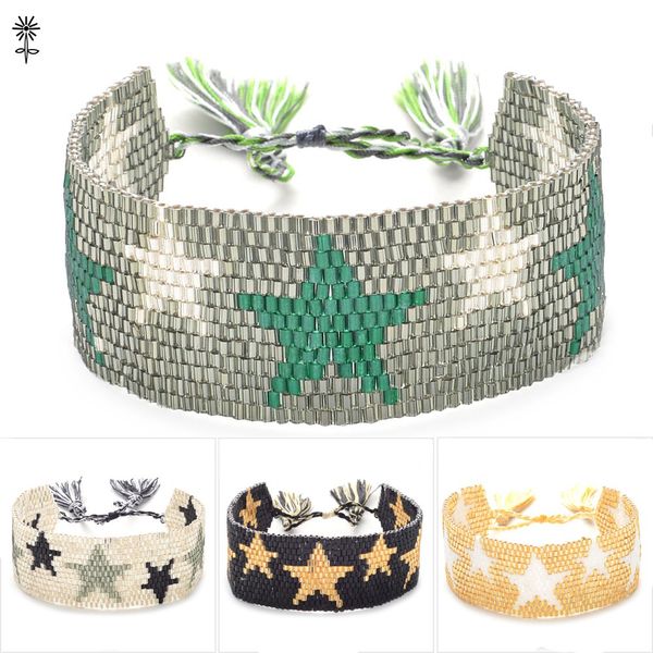 women bracelets bohemia tassel bracelet black gold star seed beads bijoux female handmade weave friendship gifts m-066, Golden;silver
women bracelets bohemia tassel bracelet black gold star seed beads bijoux female handmade weave friendship gifts m-066, Golden;silver