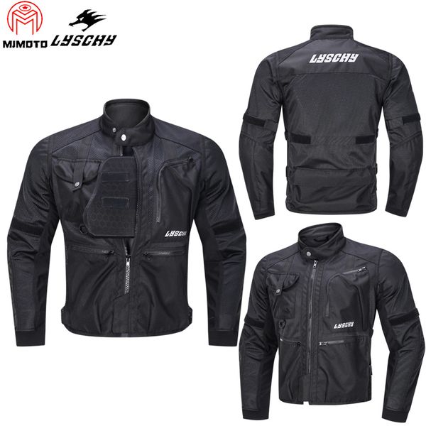 lyschy motorcycle jacket removeable ce protection summer breathable inner for 4 season motorcycle man jacket riding motor
lyschy motorcycle jacket removeable ce protection summer breathable inner for 4 season motorcycle man jacket riding motor