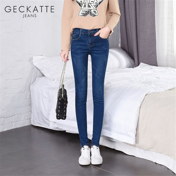geckatte elastic blue high waist skinny jeans woman casual plus size denim jean pants female autumn winter pencil jeans mujer
geckatte elastic blue high waist skinny jeans woman casual plus size denim jean pants female autumn winter pencil jeans mujer