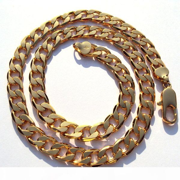 solid gold filled authentic finish stamped 10mm 24" link curb cuban chain fine necklace made in best, Silver
solid gold filled authentic finish stamped 10mm 24" link curb cuban chain fine necklace made in best, Silver