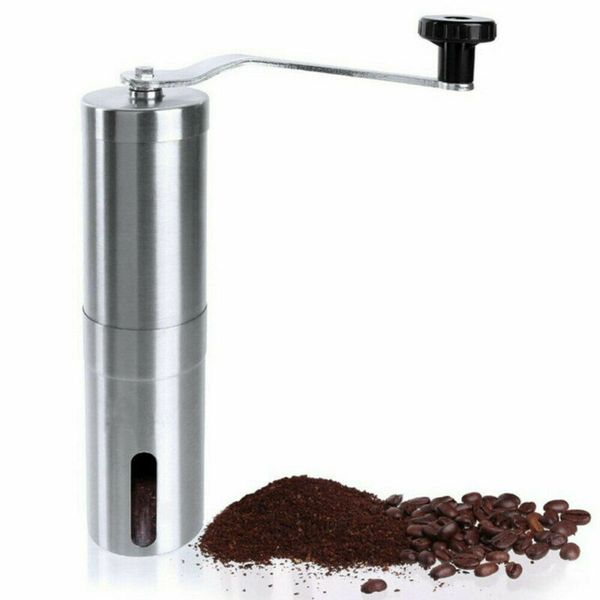 manual coffee grinders stainless steel ceramic burr grinder portable hand crank bean mill rubber loop ring easy clean kitchen tools
manual coffee grinders stainless steel ceramic burr grinder portable hand crank bean mill rubber loop ring easy clean kitchen tools