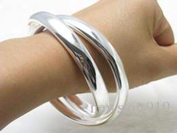 babyonline fashion trend 925 silver charm beautiful 2 big ring ms. bracelet jewelry holiday gifts b150, Black
babyonline fashion trend 925 silver charm beautiful 2 big ring ms. bracelet jewelry holiday gifts b150, Black