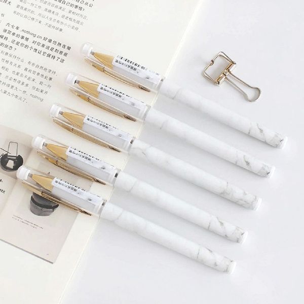 12pcs/pack 0.5 mm marble pattern gel pens black ink pen students stationery school supply office writing tool
12pcs/pack 0.5 mm marble pattern gel pens black ink pen students stationery school supply office writing tool
